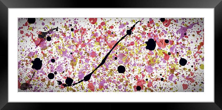 Abstract 1sL Framed Mounted Print by Rod Ohlsson