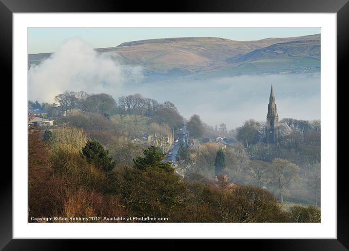View From Holcombe Hill Framed Mounted Print by Ade Robbins