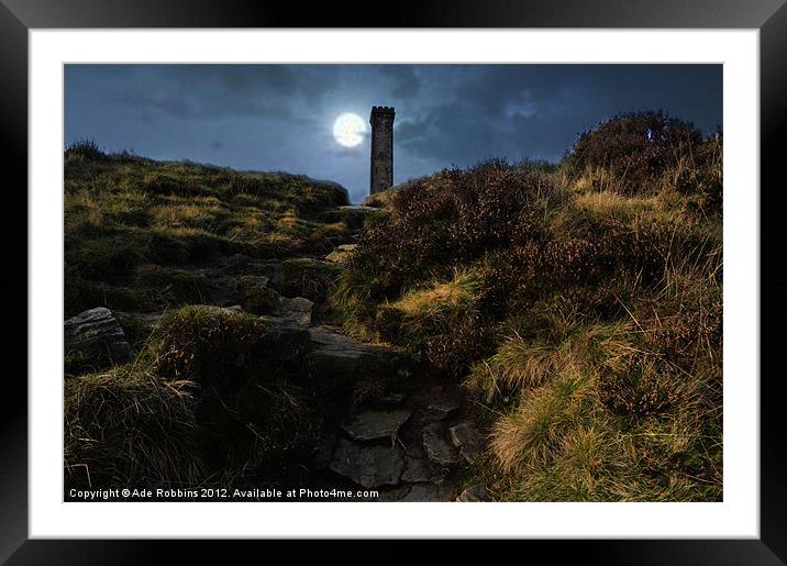 Cold Skies Framed Mounted Print by Ade Robbins