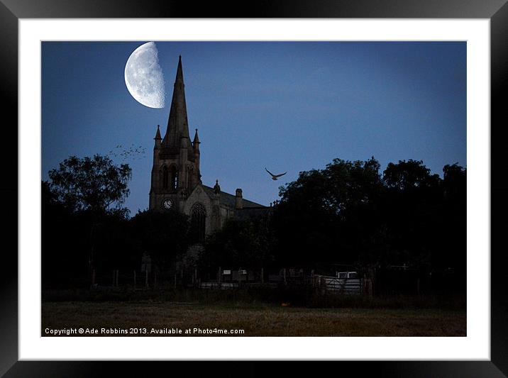 Church at Dawn Framed Mounted Print by Ade Robbins