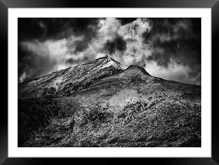 All Hail Snowdon Framed Mounted Print by Oriel Forest