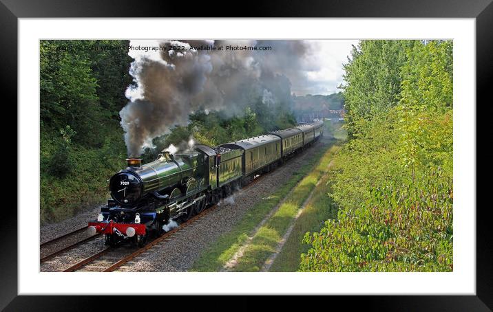 GWR 7029 Clun Castle 3 Framed Mounted Print by Colin Williams Photography