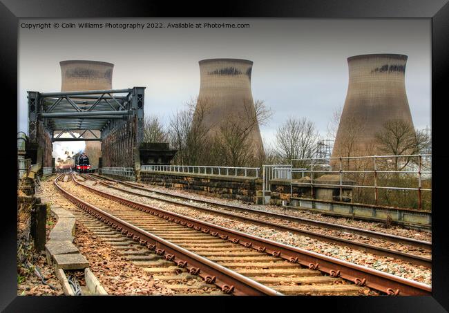 46100 Royal Scot At Ferrybridge Power Station 1 Framed Print by Colin Williams Photography