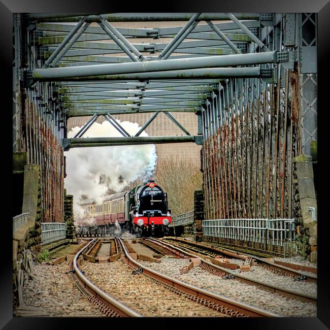 46100 Royal Scot At Ferrybridge Power Station 2 Framed Print by Colin Williams Photography
