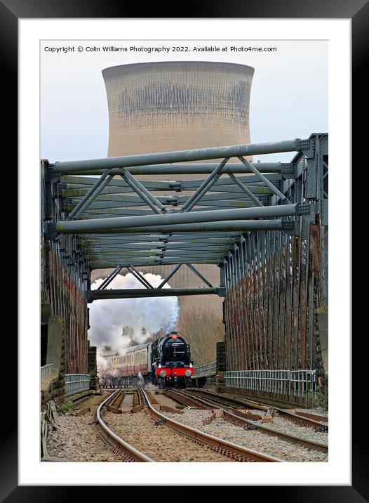 46100 Royal Scot At Ferrybridge Power Station 3 Framed Mounted Print by Colin Williams Photography
