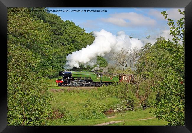 Flying Scotsman 60103 Centenary KWVR - 5 Framed Print by Colin Williams Photography