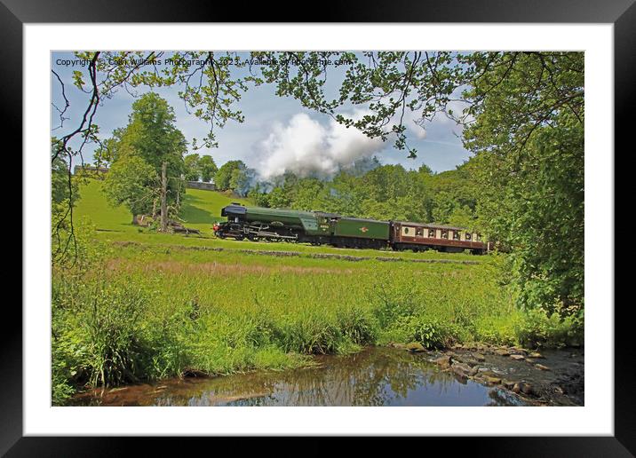 Flying Scotsman 60103 Centenary KWVR - 6 Framed Mounted Print by Colin Williams Photography