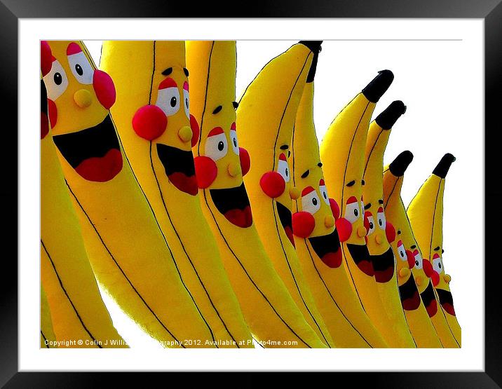 Happy Fruit! Framed Mounted Print by Colin Williams Photography