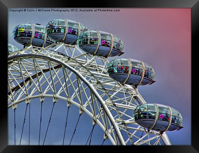 Eye Pods Framed Print by Colin Williams Photography