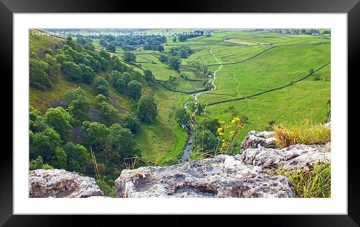 The Path To Malham Cove Framed Mounted Print by Colin Williams Photography