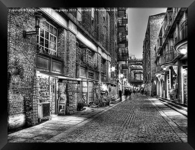 Shad Thames 2 - London Framed Print by Colin Williams Photography