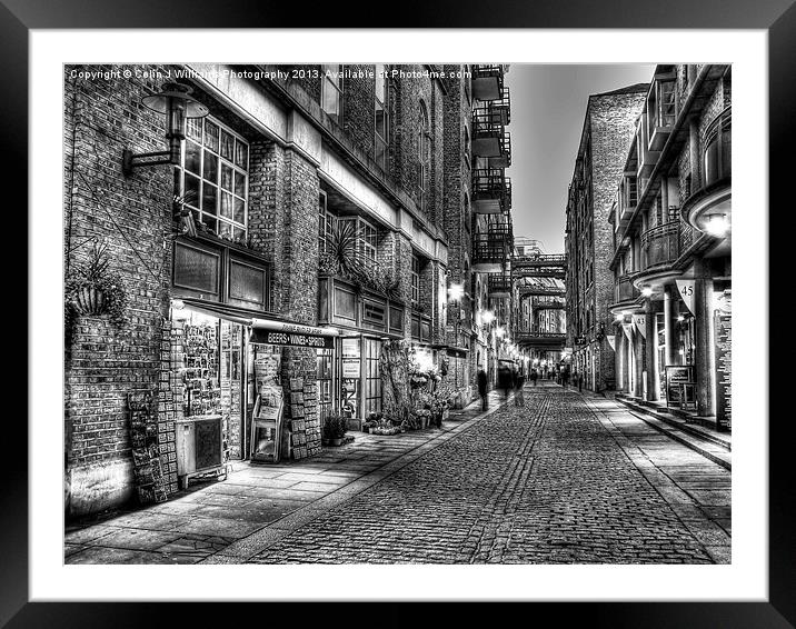 Shad Thames 2 - London Framed Mounted Print by Colin Williams Photography