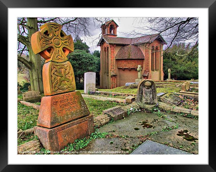 The Watts Mortuary Chapel - Compton Surrey Framed Mounted Print by Colin Williams Photography