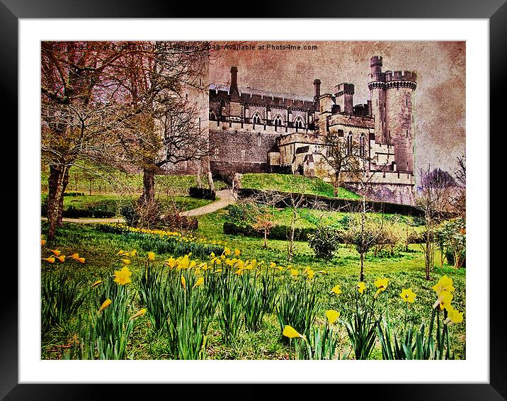 Spring At Arundel Castle Framed Mounted Print by Colin Williams Photography