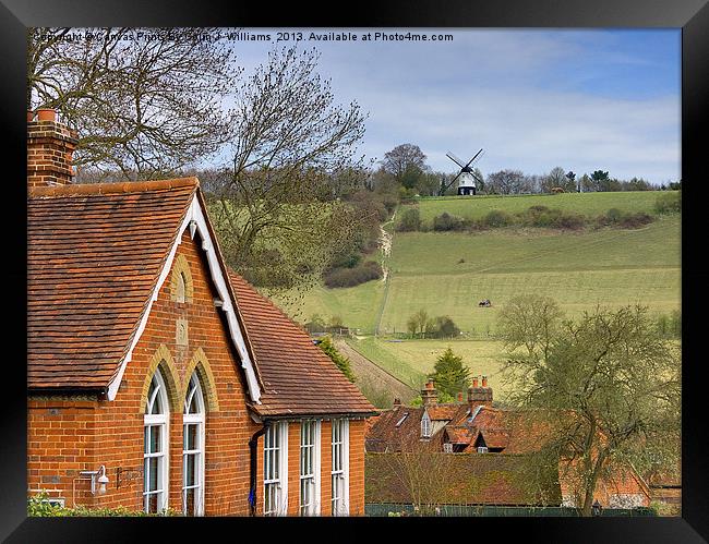 Turville - A Much Used Film Location - 1 Framed Print by Colin Williams Photography