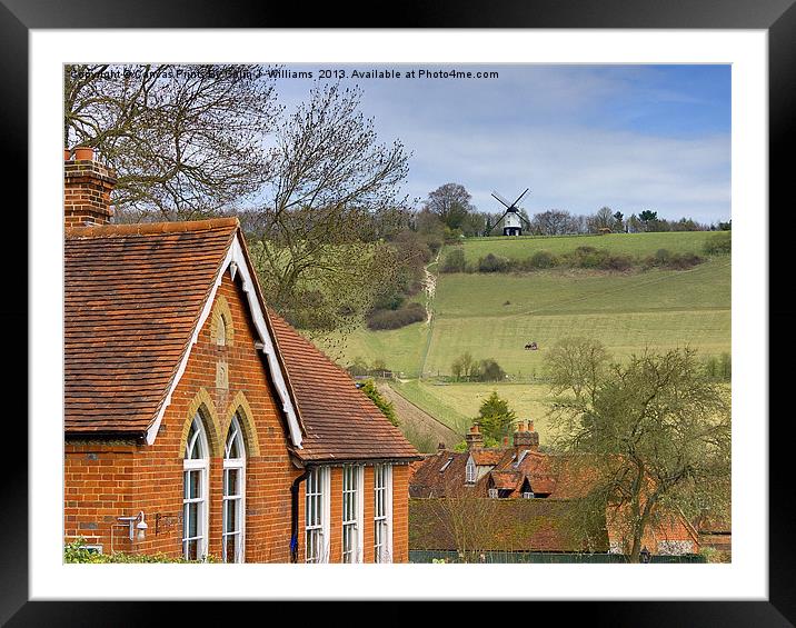 Turville - A Much Used Film Location - 1 Framed Mounted Print by Colin Williams Photography