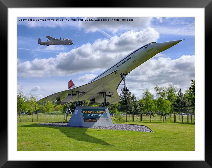 Dambusters 70 Years On - BBMF Lancaster 3 Framed Mounted Print by Colin Williams Photography