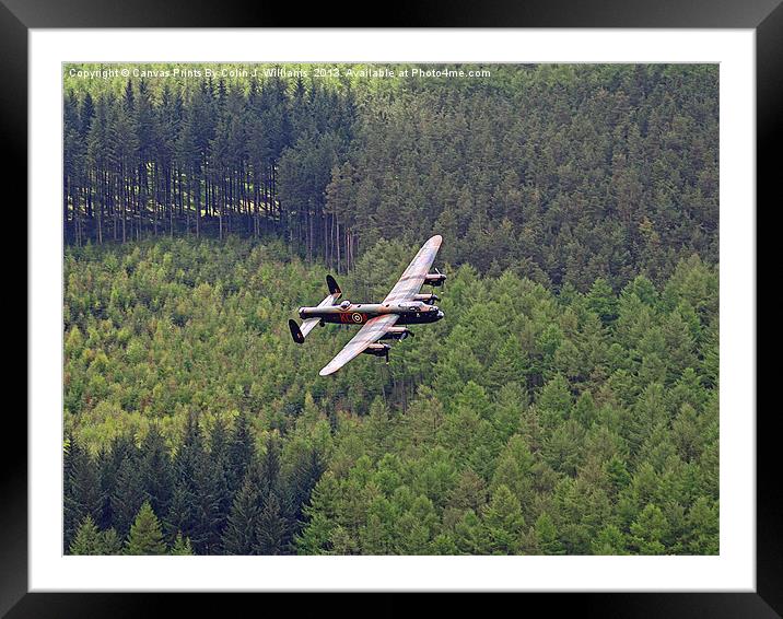 Dambusters 70 Years On - The Derwent Dam 2 Framed Mounted Print by Colin Williams Photography