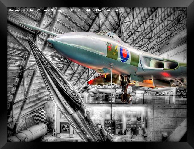 Avro Vulcan B2 Framed Print by Colin Williams Photography