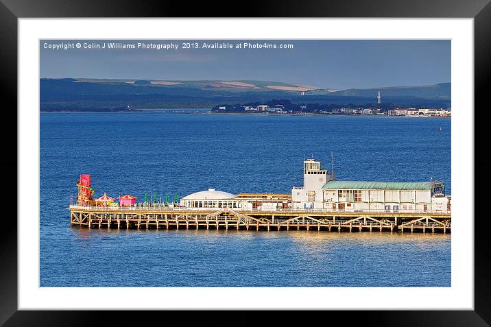 Good Morning Bournemouth Framed Mounted Print by Colin Williams Photography
