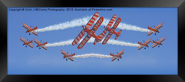 Wingwalkers ! Framed Print by Colin Williams Photography