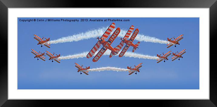 Wingwalkers ! Framed Mounted Print by Colin Williams Photography