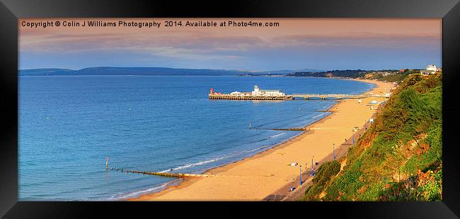 Good Morning Bournemouth 2 Framed Print by Colin Williams Photography