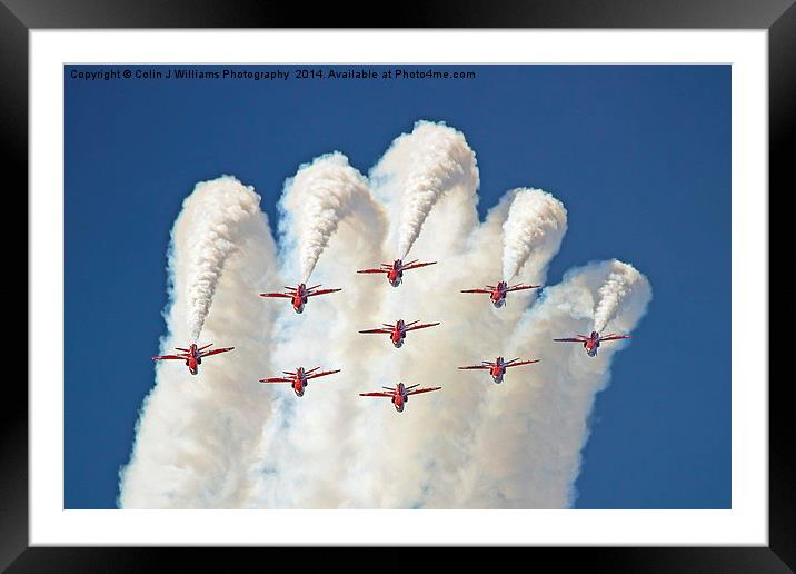 Red White And Blue !! Total Perfection !! Framed Mounted Print by Colin Williams Photography