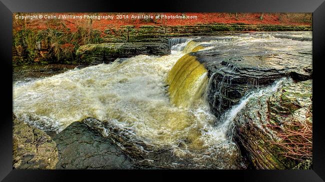   Lower Falls Aysgarth 1 - Yorkshire Dales Framed Print by Colin Williams Photography