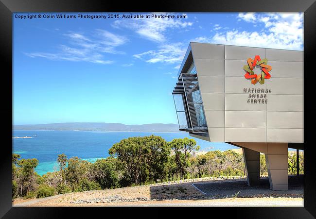  National Anzac Centre Albany WA Framed Print by Colin Williams Photography