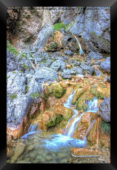  Gordale Scar 3 Framed Print by Colin Williams Photography