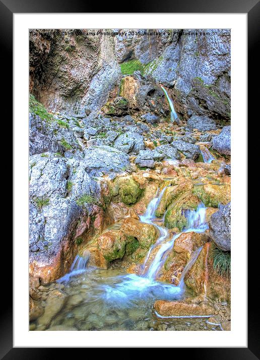  Gordale Scar 3 Framed Mounted Print by Colin Williams Photography