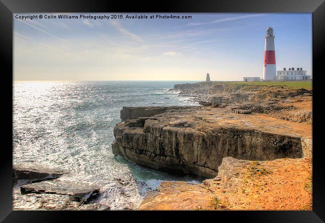  Portland Bill 3 Framed Print by Colin Williams Photography