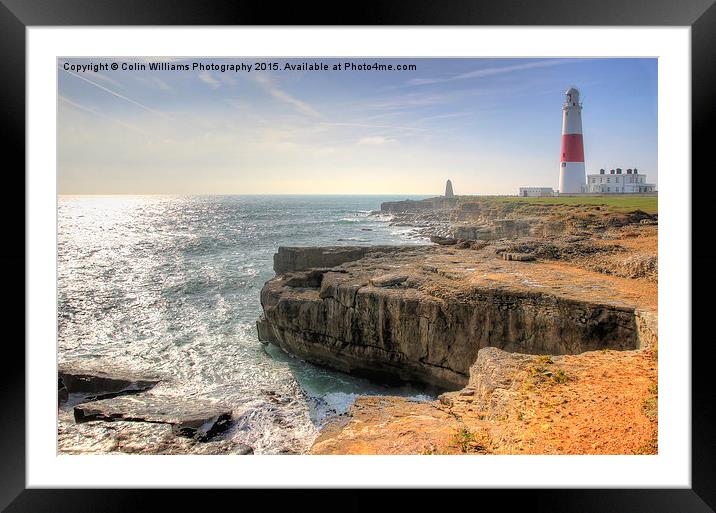  Portland Bill 3 Framed Mounted Print by Colin Williams Photography