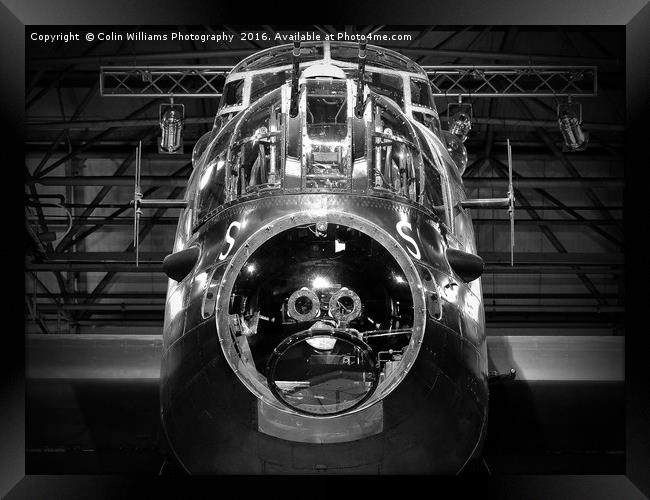 Avro Lancaster Framed Print by Colin Williams Photography