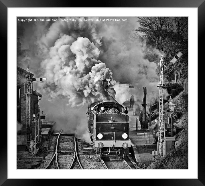 Ready to Depart Framed Mounted Print by Colin Williams Photography