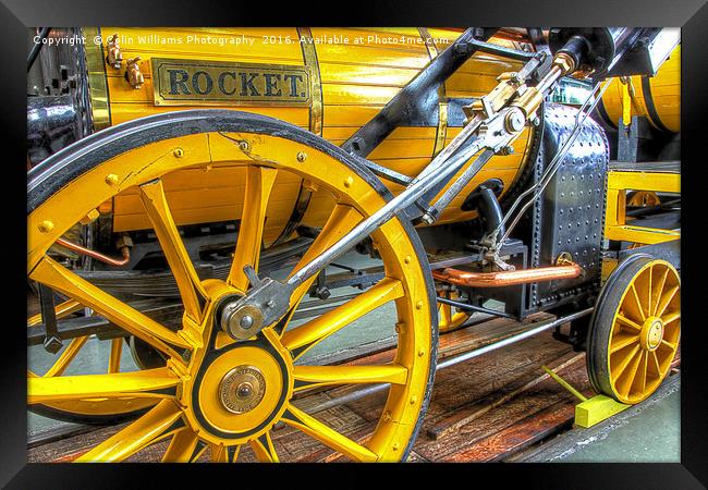 Stephenson's Rocket 1 Framed Print by Colin Williams Photography