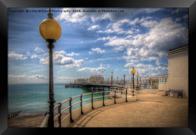 Worthing Pier 3 Framed Print by Colin Williams Photography