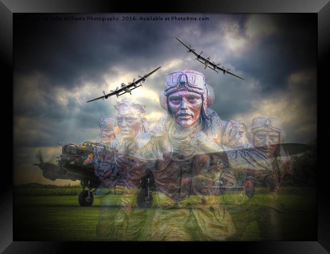 The 3 Lancasters  Framed Print by Colin Williams Photography