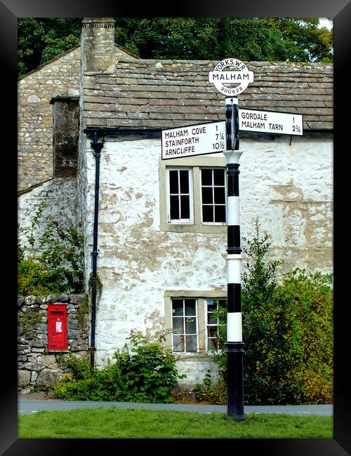 The Village of Malham Framed Print by Colin Williams Photography