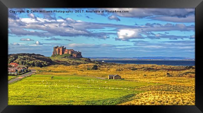 Bamburgh Castle 1 Framed Print by Colin Williams Photography