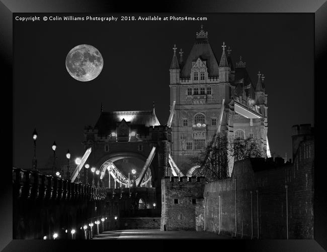 The Iconic Tower Bridge Framed Print by Colin Williams Photography