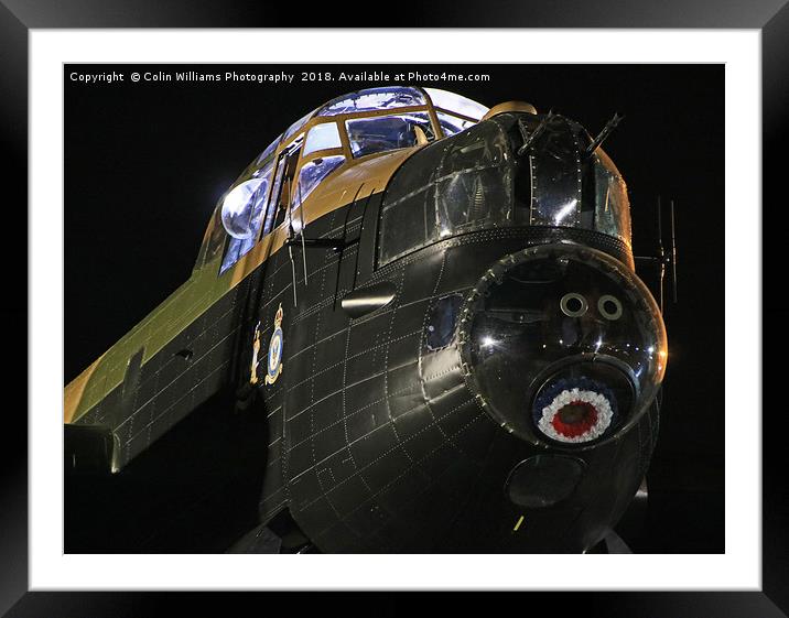 Just Jane at Night 2 Framed Mounted Print by Colin Williams Photography