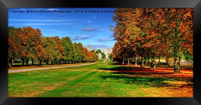 Windsor Castle Panorama Framed Print by Colin Williams Photography