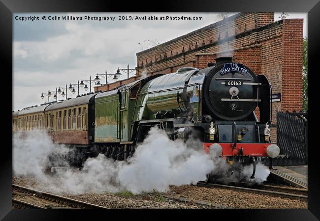Tornado 60163 At Westfield Kirkgate 11.05.2019 - 3 Framed Print by Colin Williams Photography