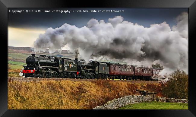 The Citadel Steam Special 9.11.2019 - 2 Framed Print by Colin Williams Photography