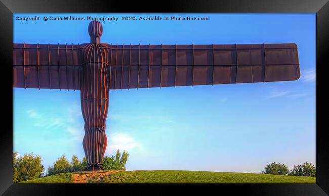 The Angel of the North  2 Framed Print by Colin Williams Photography