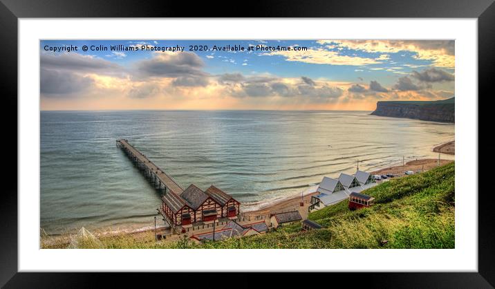 Saltburn Peir Framed Mounted Print by Colin Williams Photography