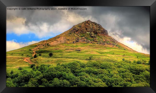 Roseberry Topping North Yorkshire. Framed Print by Colin Williams Photography