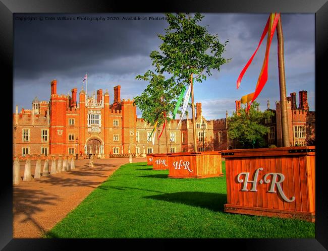 Hampton Court Palace Framed Print by Colin Williams Photography